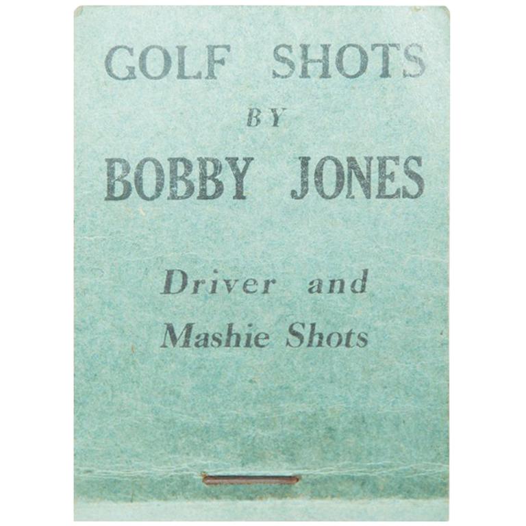Golf Shots by Bobby Jones, Flicker Book, by Harrods of London For Sale