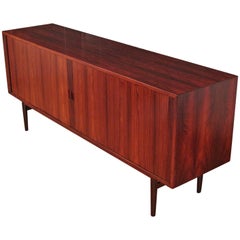 Arne Vodder Model 37 Tambour Door Rosewood Sideboard for Sibast