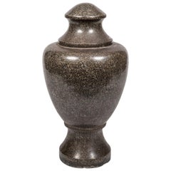19th Century Granite Stone Grand Tour Style Decorative Vase