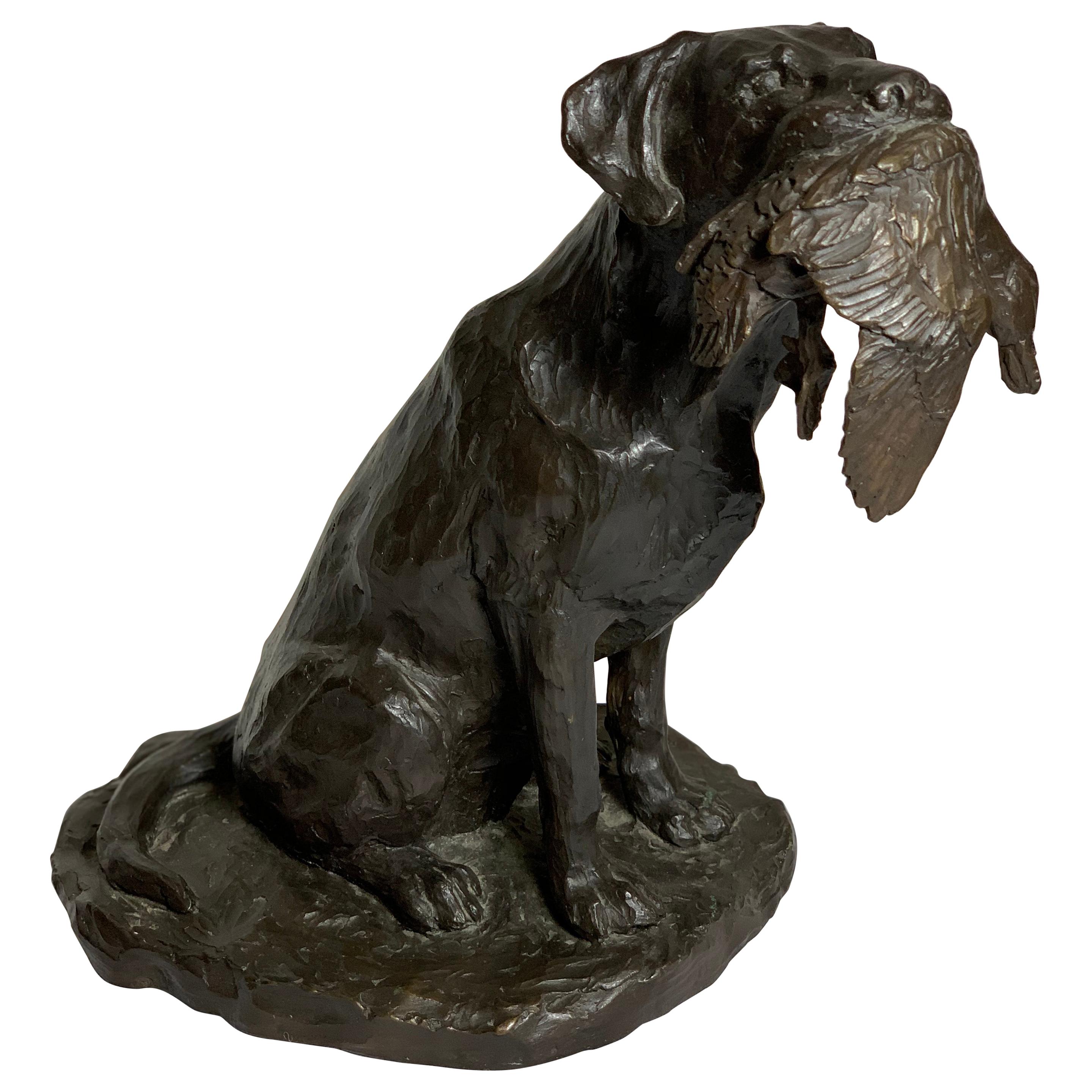 Bronze "Labrador Retreiver" von William H. Turner:: Auflage: 25
