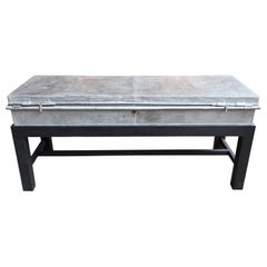 20th Century Tin Box Coffee Table