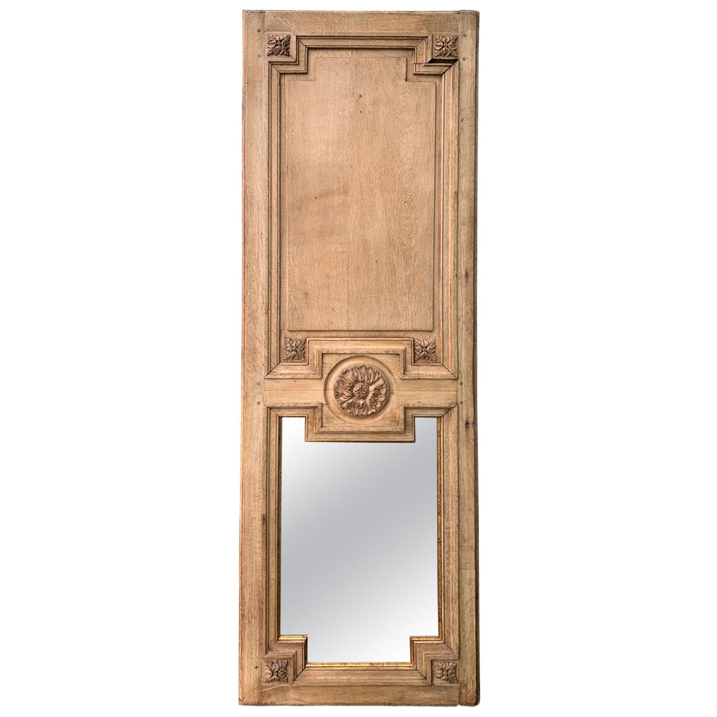 18th Century French Boiserie Panel with Mirror
