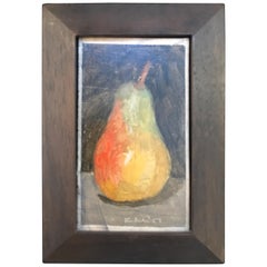 Robert Kulicke Pear Painting, 1957