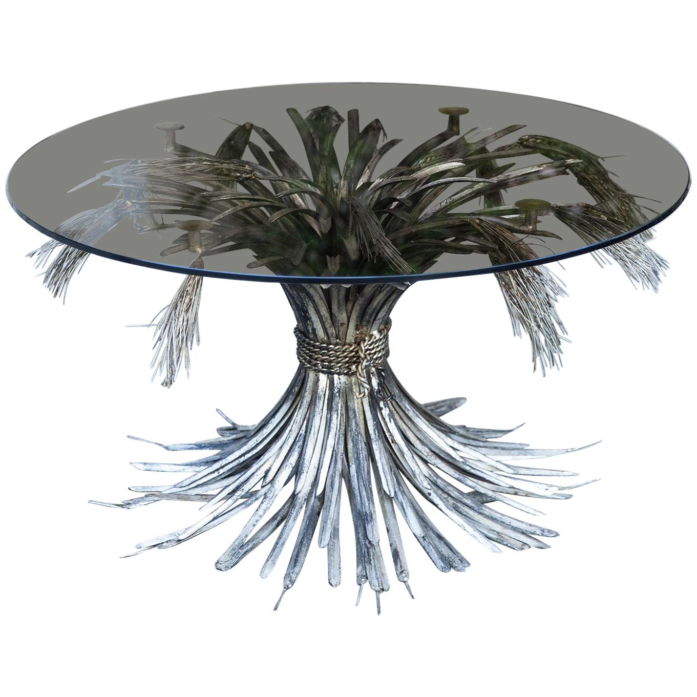 Coco Chanel Silver Plated Coffee Table