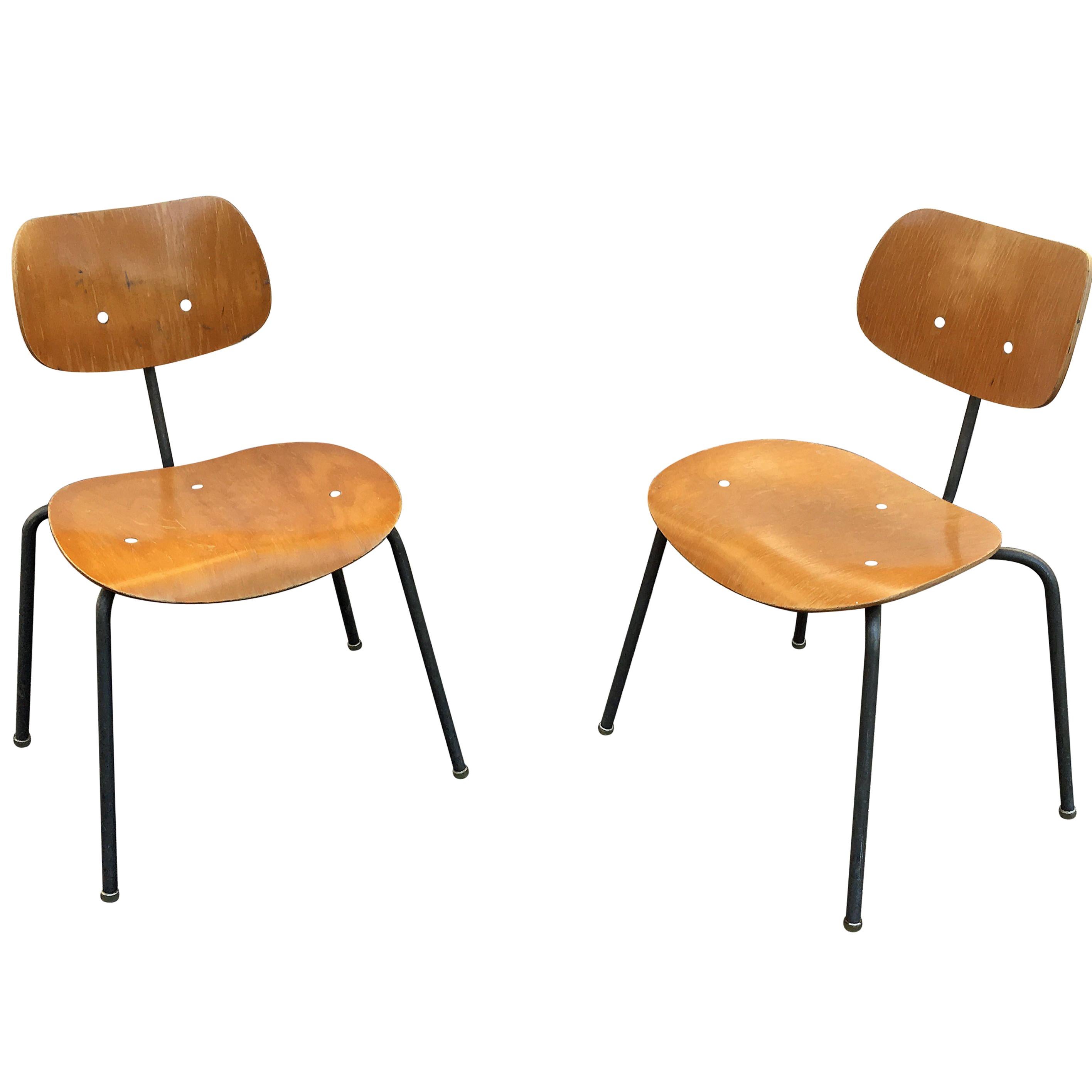 Dining Chairs by Egon Eiermann for Wilde & Spieth