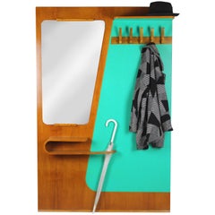 Midcentury Coat Rack with Mirror, 1963