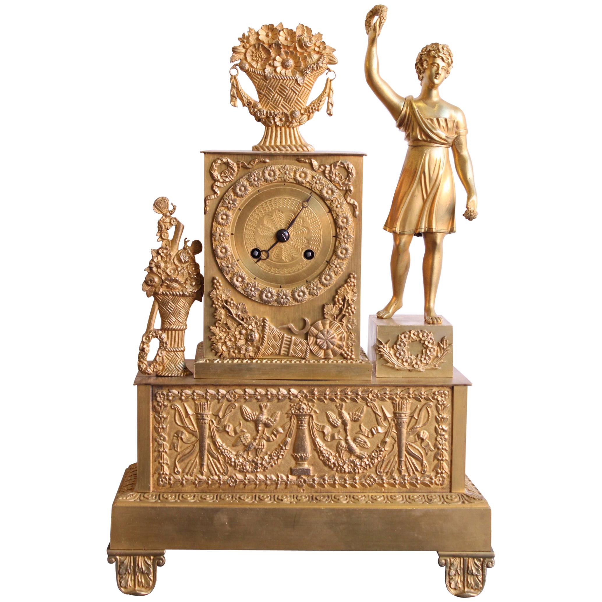 19th Century French Restoration Clock