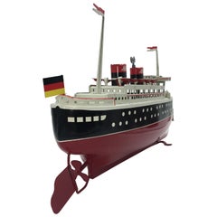 Used Schuco Queen I Passenger Steamer, Germany, circa 1930