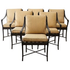 Six Andalusia Royal Lounge Gondola Chairs by Richard Frinier