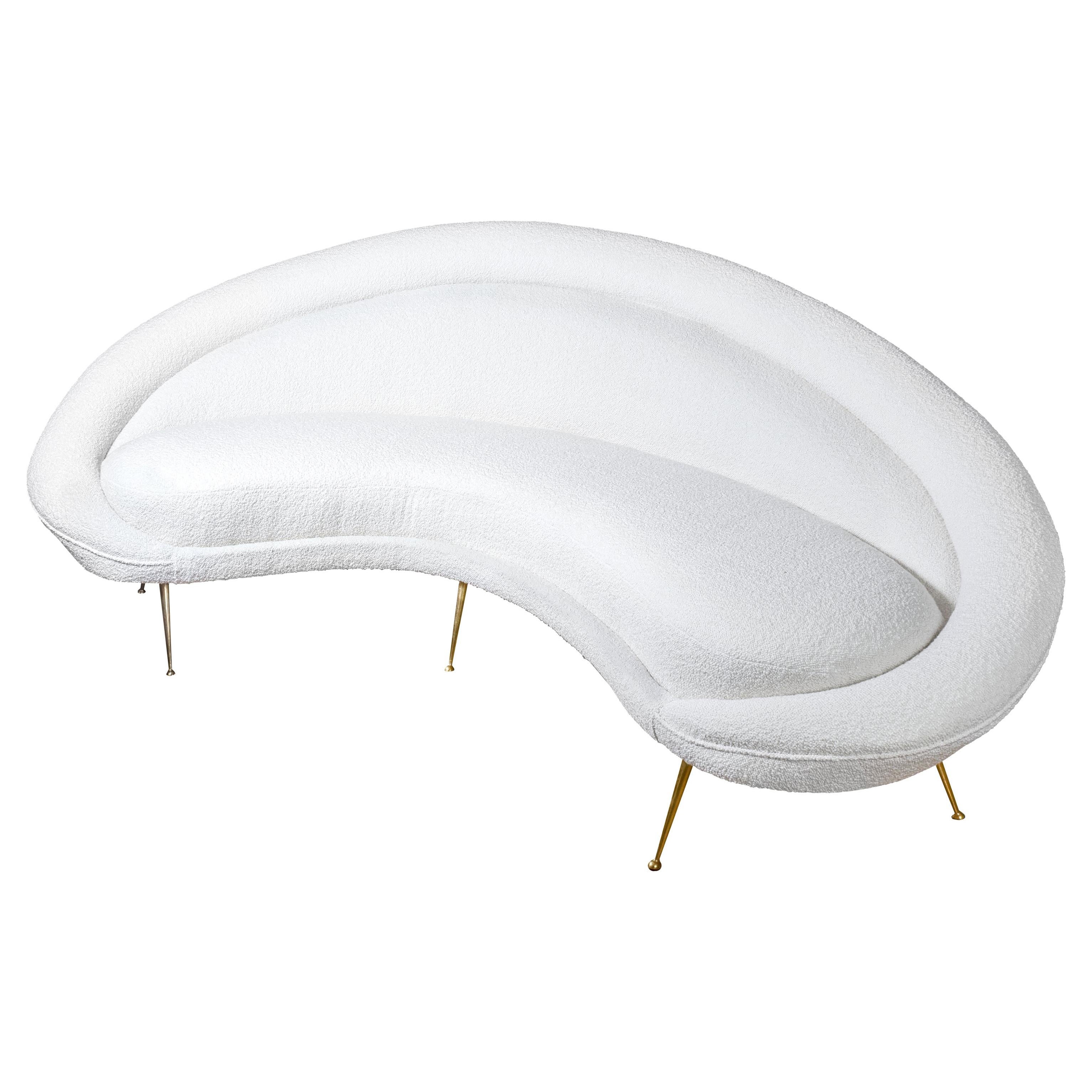 Canapé courbé glamour de Studio Glustin