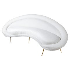 Glamorous Curved Sofa by Studio Glustin