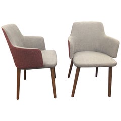 Set of Two Montis Back Me Up Armchairs