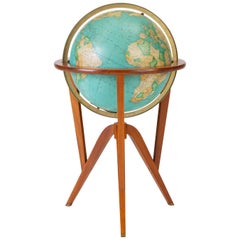 Rand McNally “Cosmopolitan” Globe with Stand by Edward Wormley