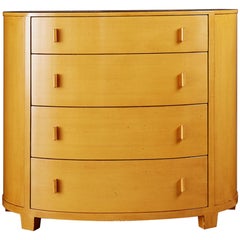 Nancy Corzine Modern Four-Drawer Demilune Dresser Chest