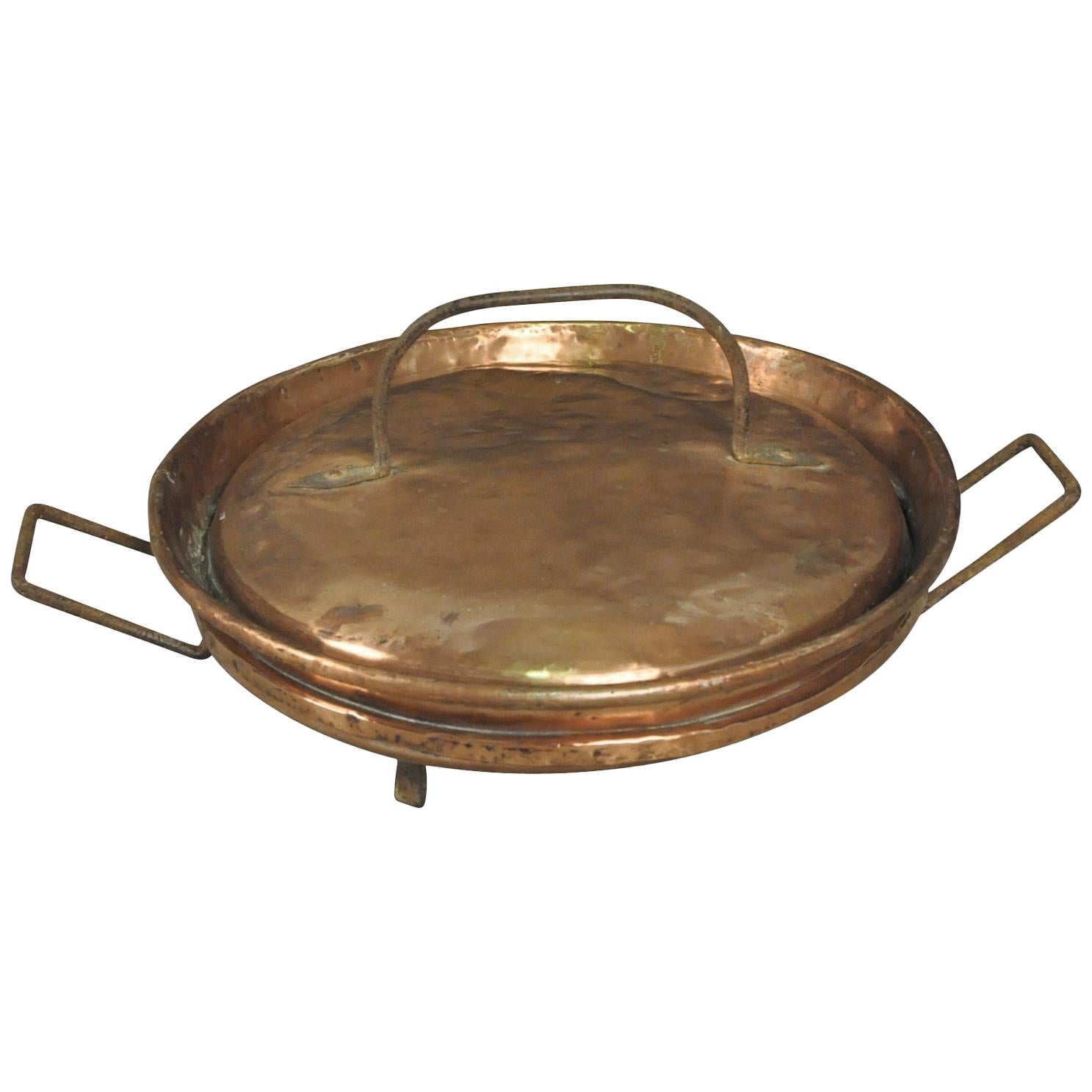 French 18th Century Copperware, Tortiere