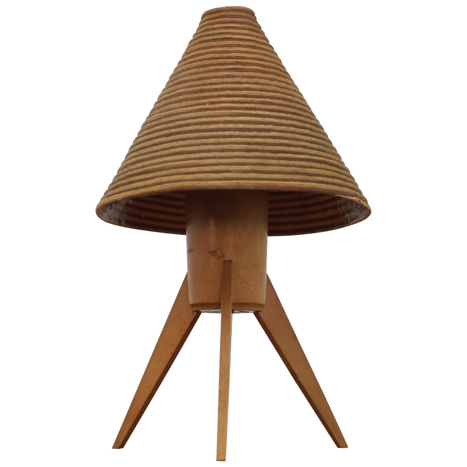 Table Lamp "Rocket" / Pokrok Žílina, 1940s