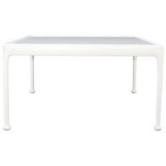 Mid-Century Modern Richard Schultz Knoll Quadratischer weißer Couchtisch