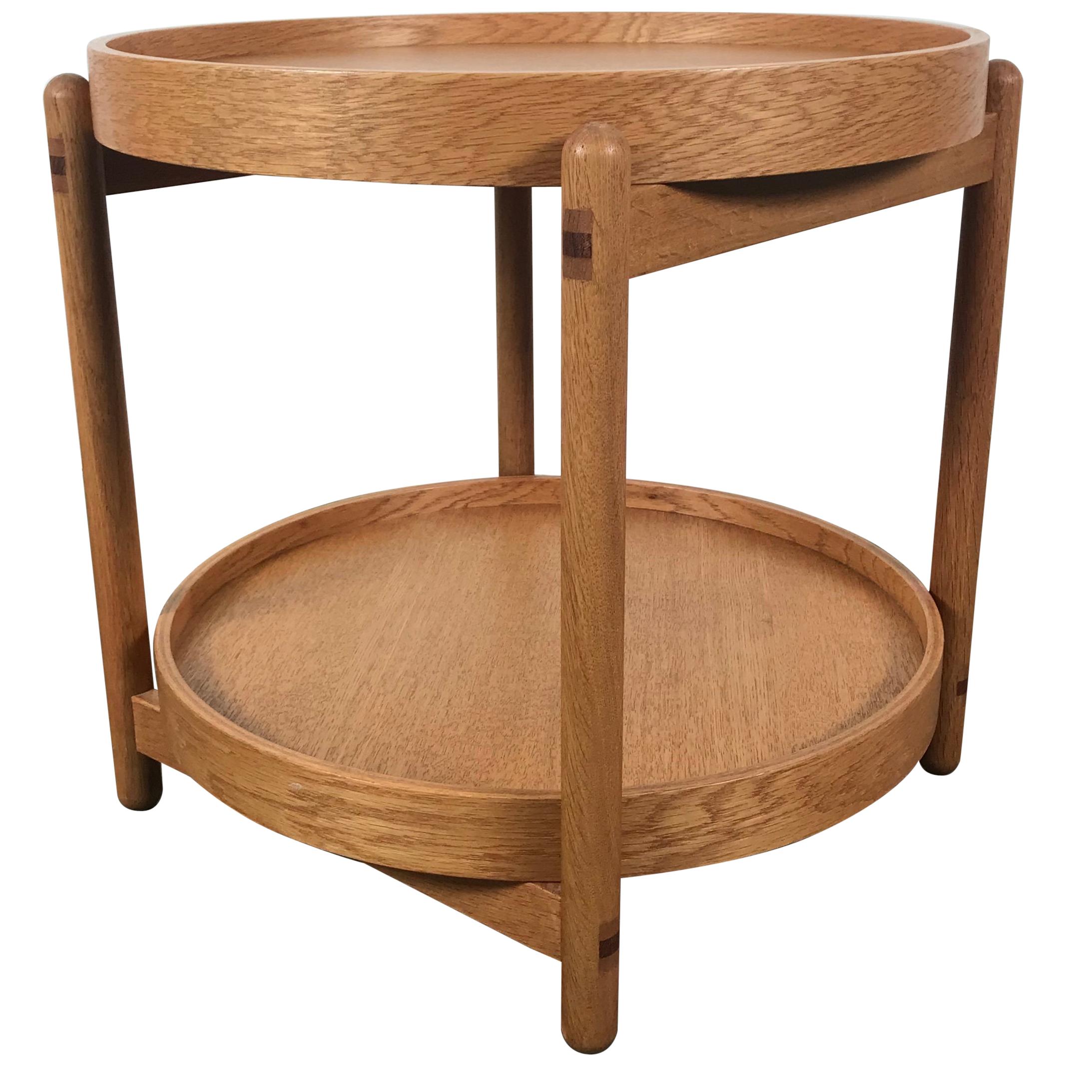 Teak Tray Table Made in Denmark Attributed to Hans Bolling, Torben Orskov