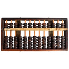 Used Chinese Abacus, Authentic, Original Tag