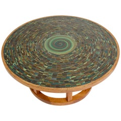 Ceramic Tile-Top Coffee Table by Gordon and Jane Martz