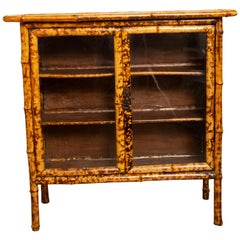 Antique Tortoise Bamboo Cabinet