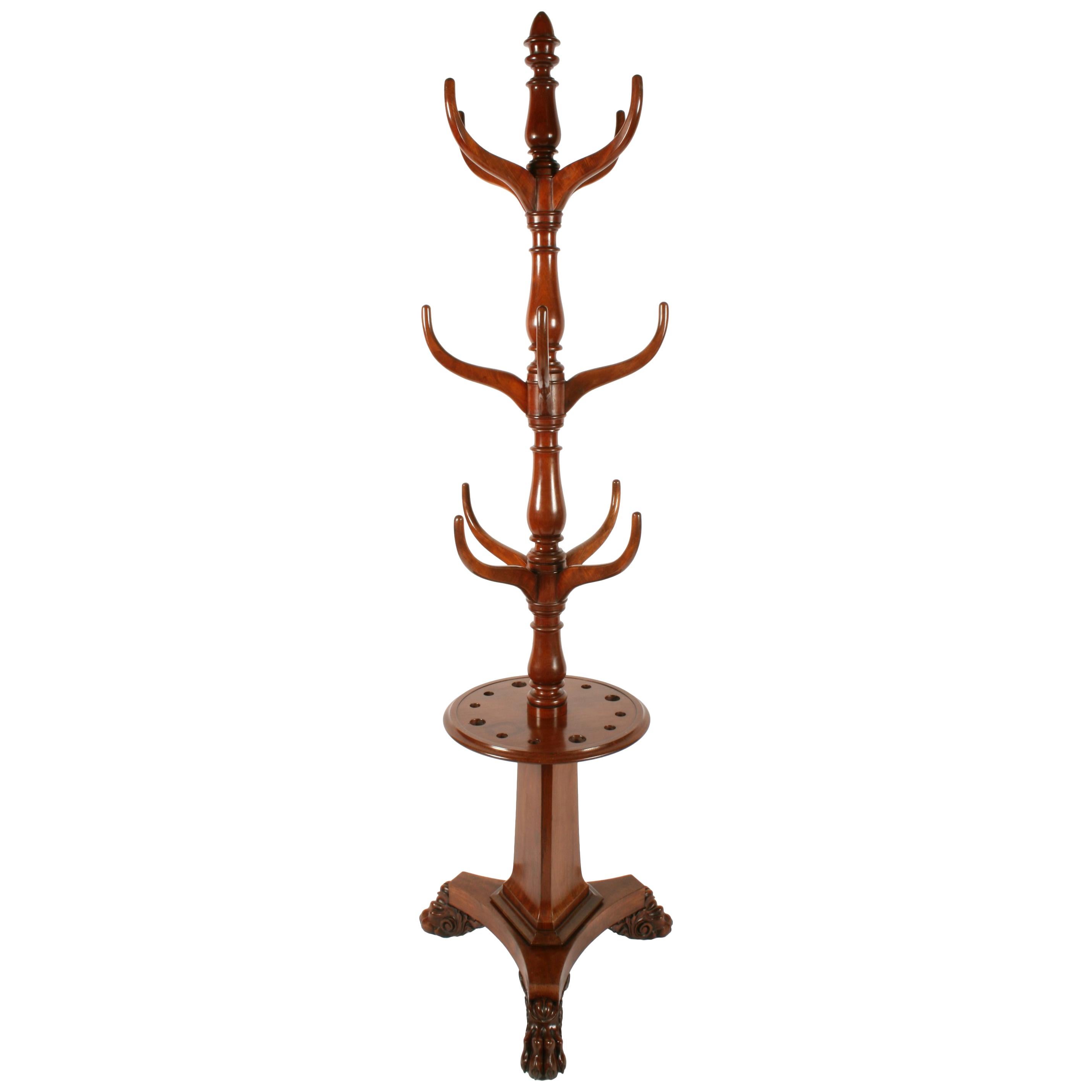William IV Mahogany Hall Stand For Sale