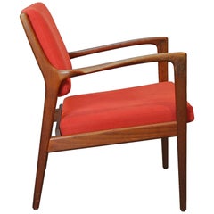 Swedish Easy Chair from Karl Erik Ekselius for Jo Carlsson, 1960s