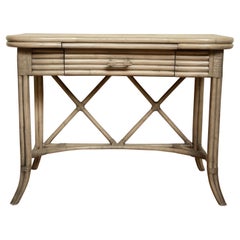 Painted Bamboo Desk by David Francis