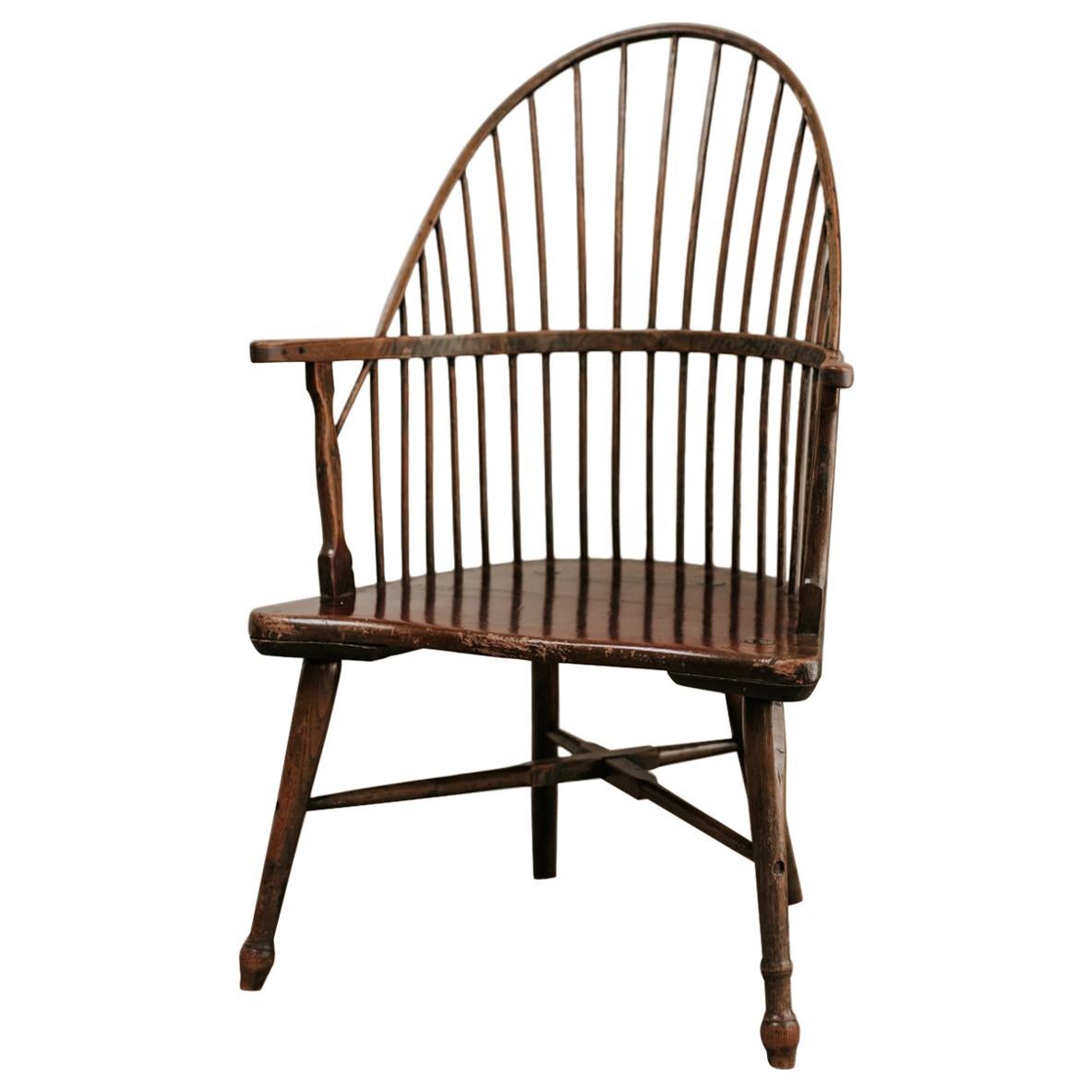 18th Century Stickback Windsor Chair