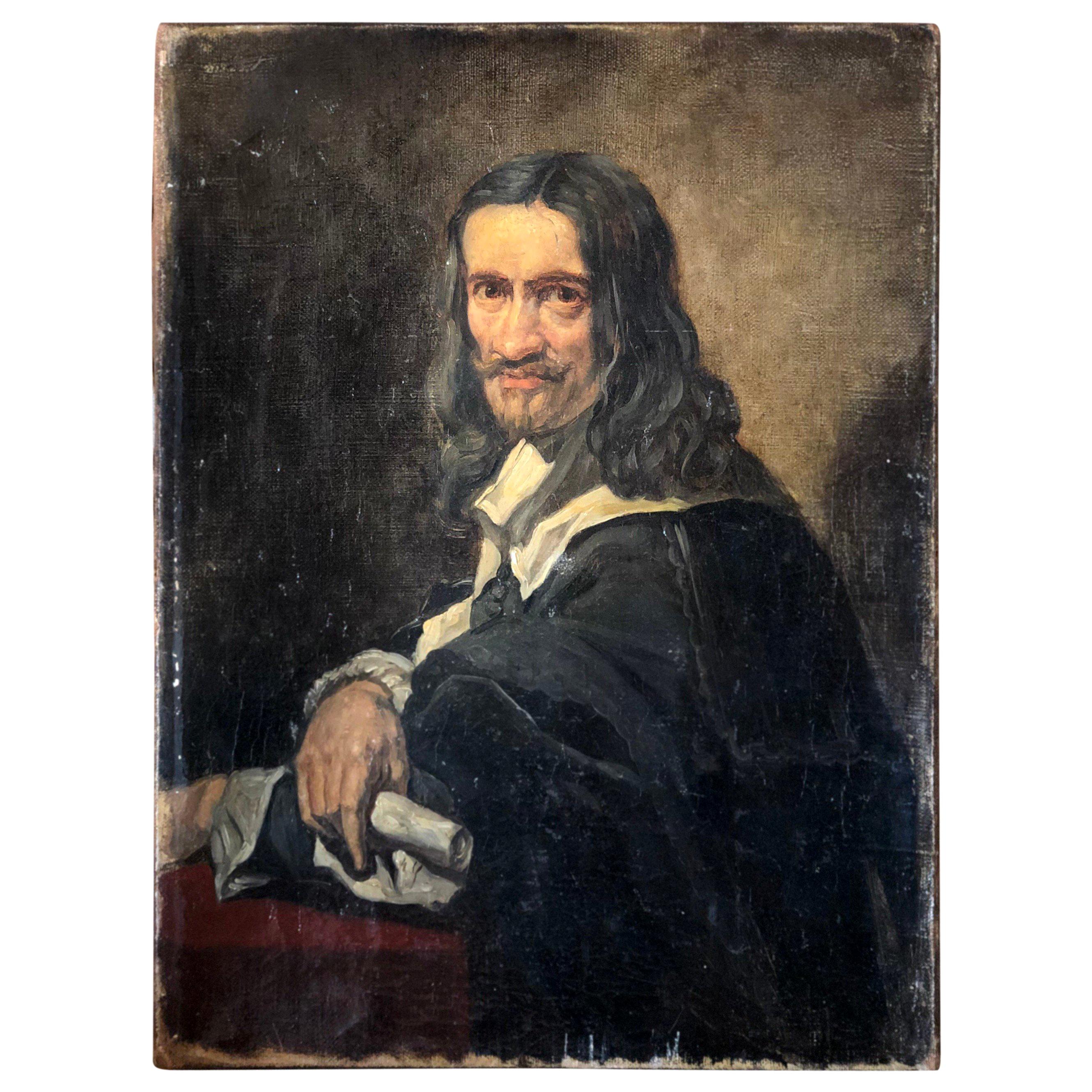 Portrait De Jacques Stella by Louis-Léopold Boilly, France