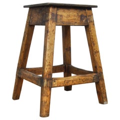 Wooden Stool, 1930s