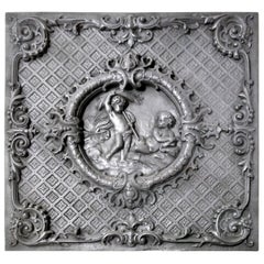 FIREBACK Louis XV decoration