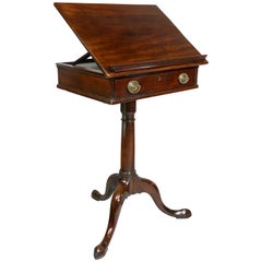 George III Mahogany Reading Stand