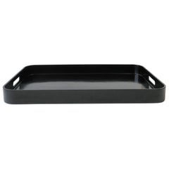 Black Modern Tray