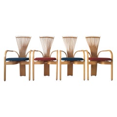 Used Extraordinary Memphis Style TOTEM Chairs by Torstein Nilsen for Westnofa, 1980s