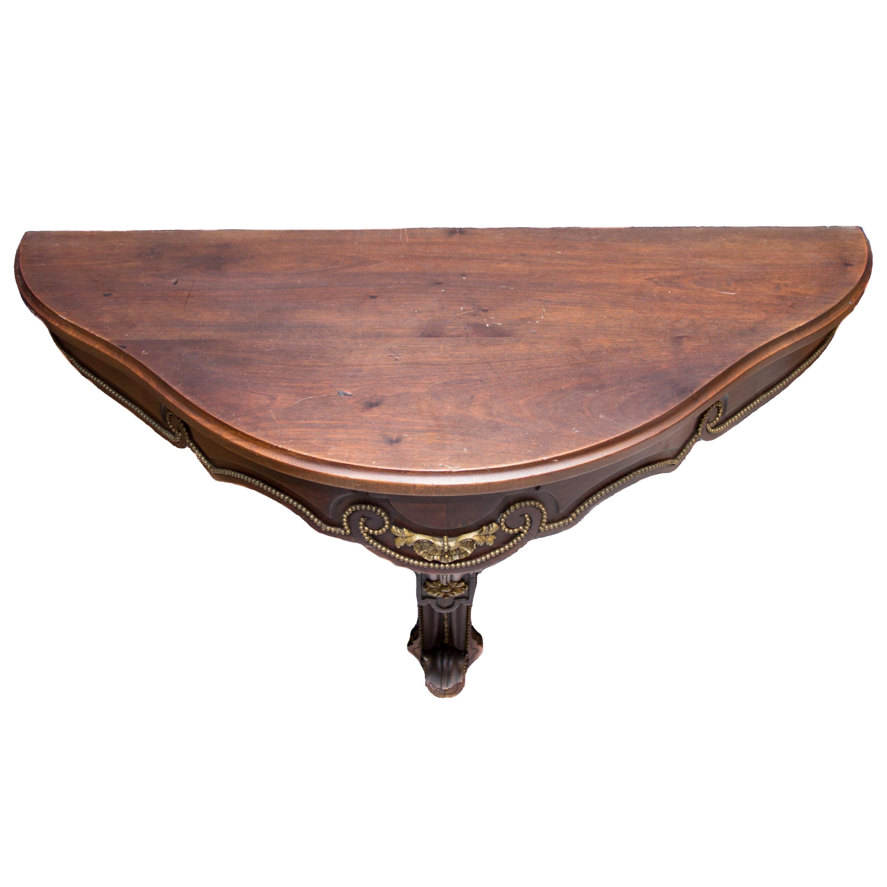 Console murale de style Louis XV en vente