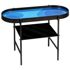 Float Blue Side Table