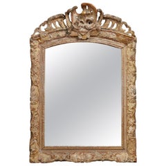 Early 18th Century Louis XV Period Giltwood Mirror