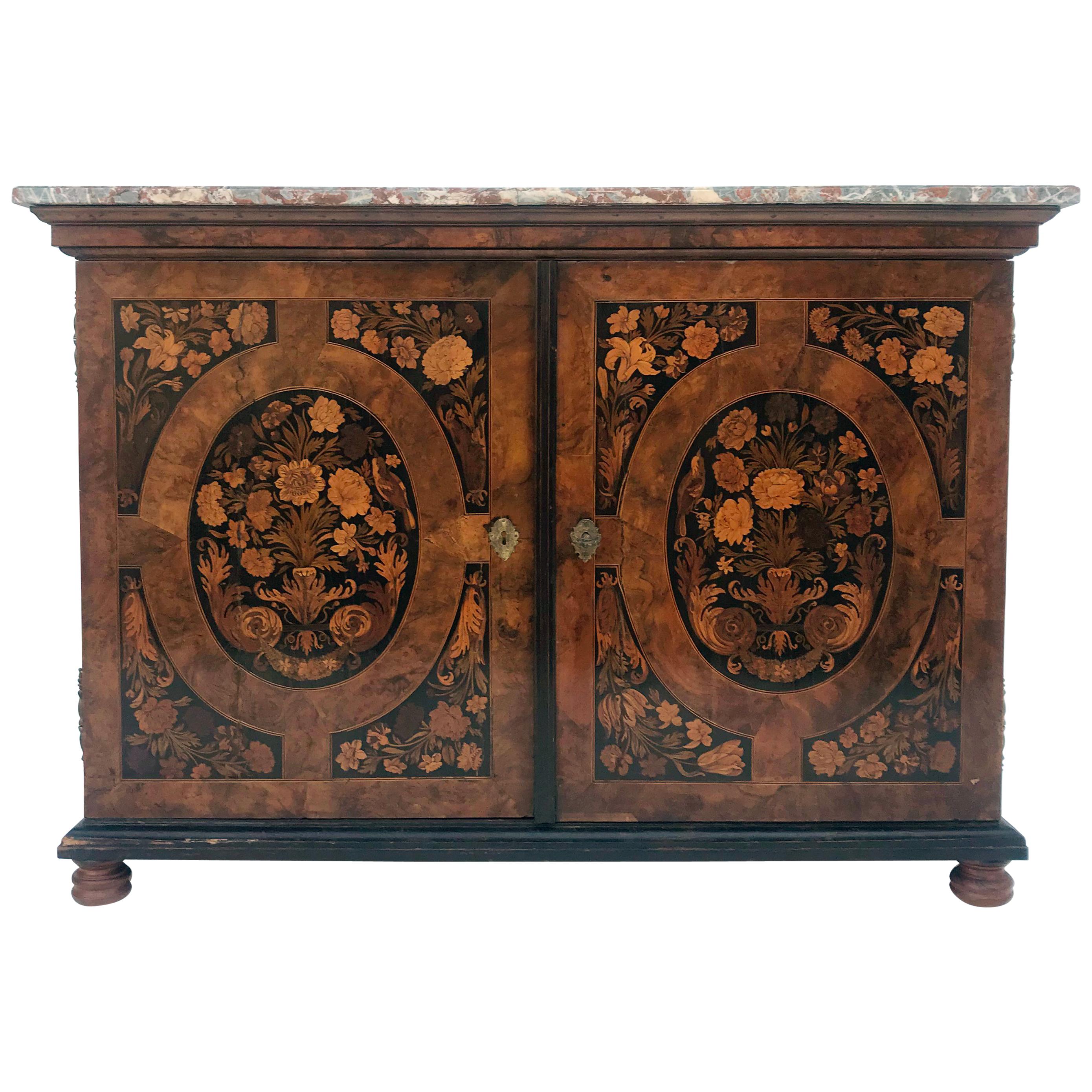 Attributed to Thomas Hache, Baroque Sideboard, Grenoble, France, 1740s
