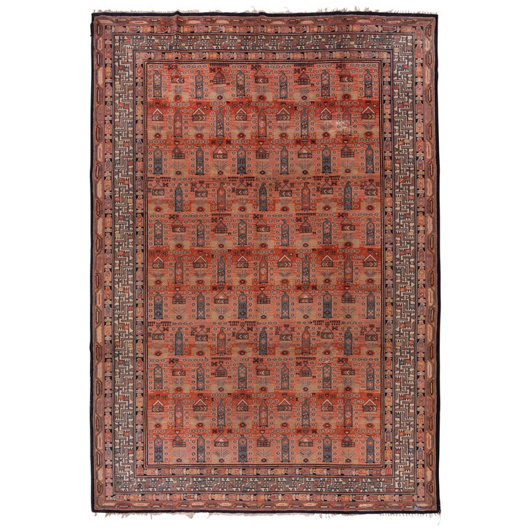 Antique Dutch Carpet, circa 1930s at 1stdibs