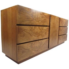 Mid-Century Modern Burl Dresser by Lane Furniture