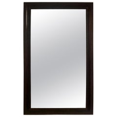Specchio laccato in stile barocco olandese del XIX secolo