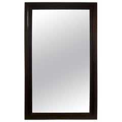 Miroir laqué de style baroque néerlandais du XIXe siècle