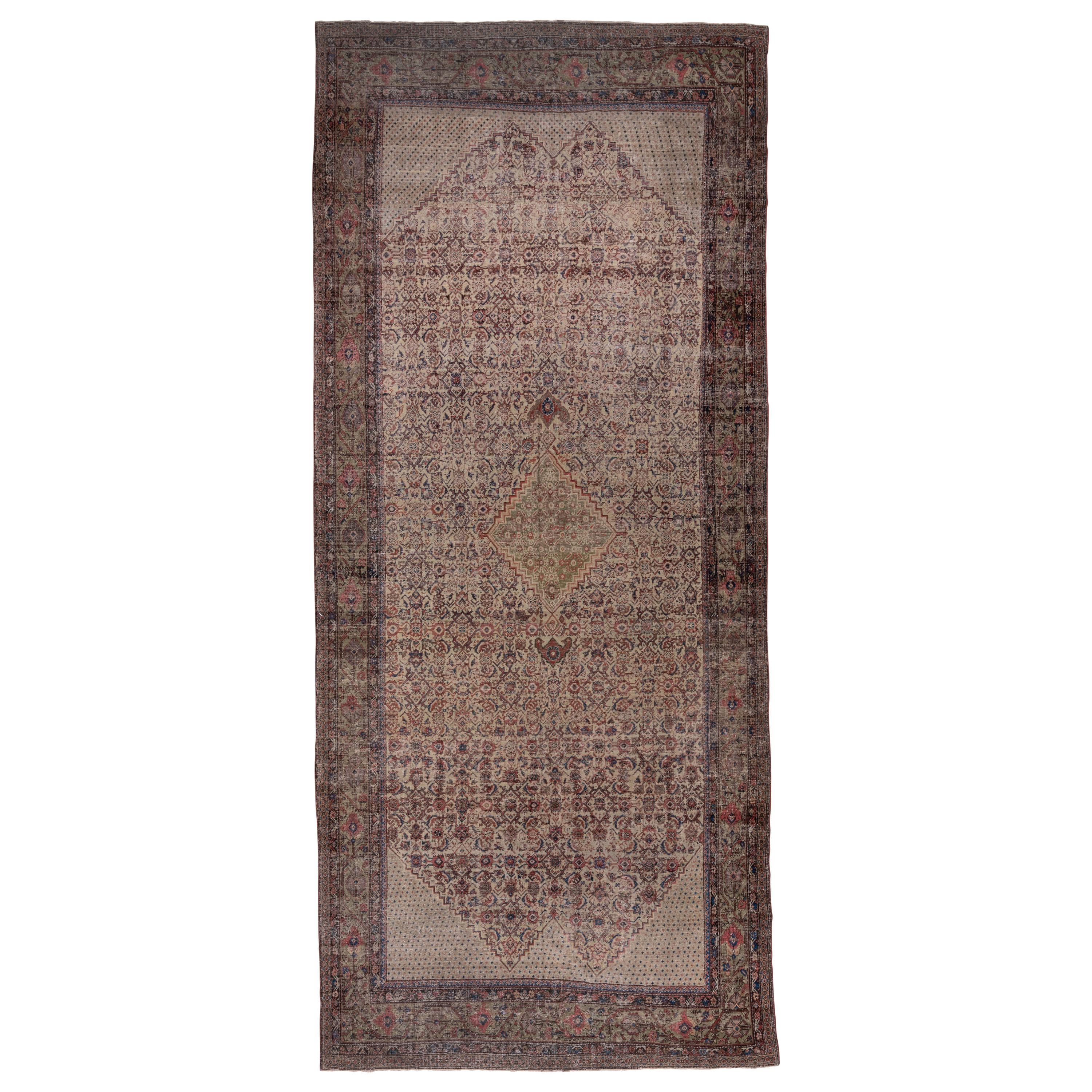 Antique Persian Farahan Gallery Carpet, circa 1910s For Sale