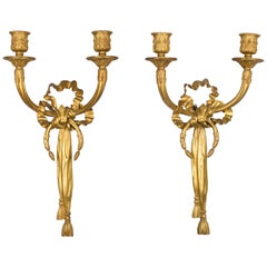 Pair of Louis XV Style French Sconces