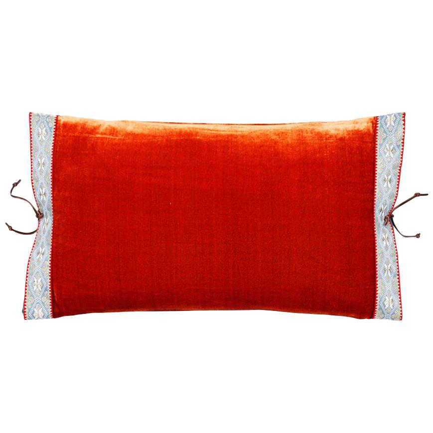 Silk Velvet Throw Pillow Burnt Orange Silk Velvet Throw Pillow Mauve Mist For
