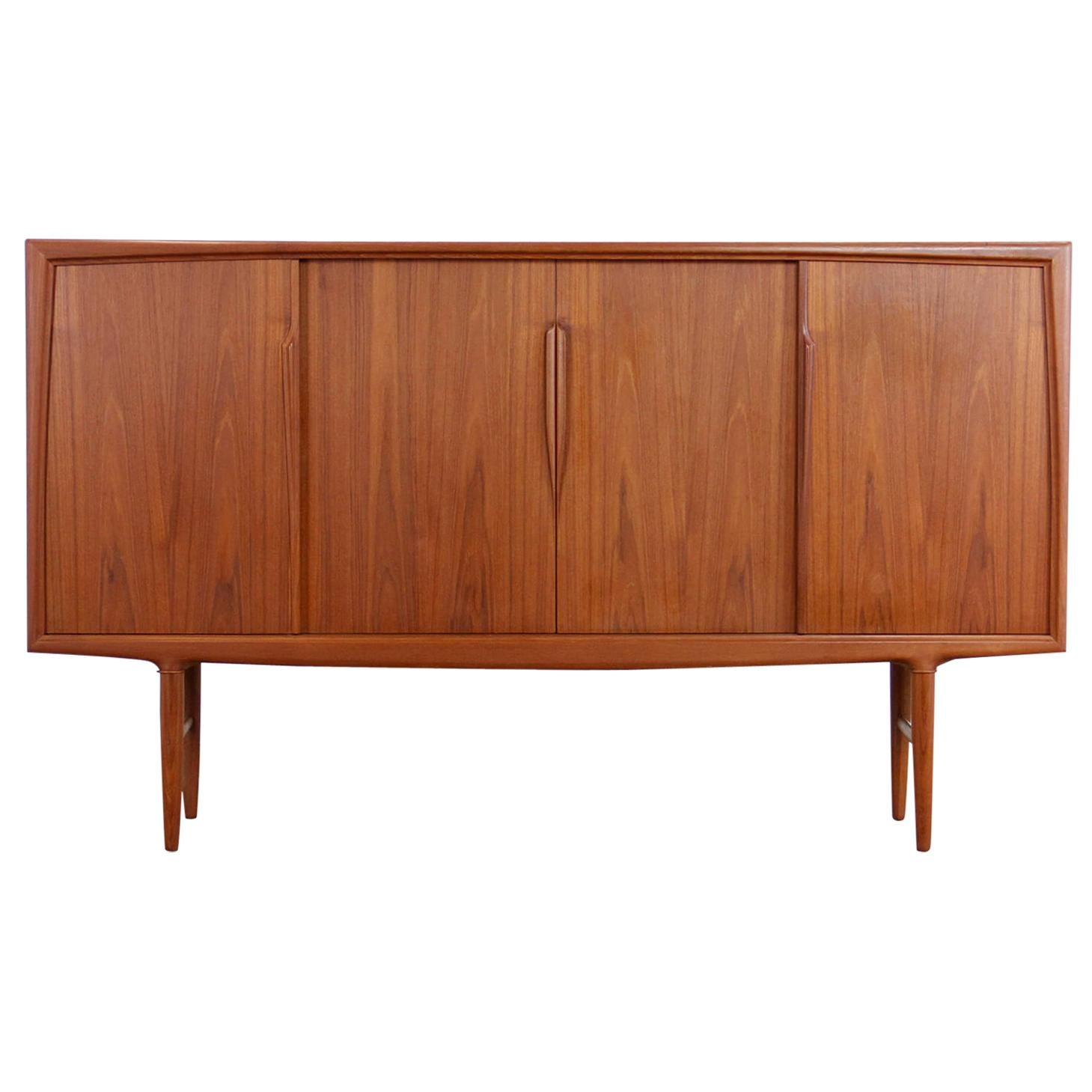 Midcentury Teak Sideboard by Axel Christensen for ACO Møbler, Denmark 1960s