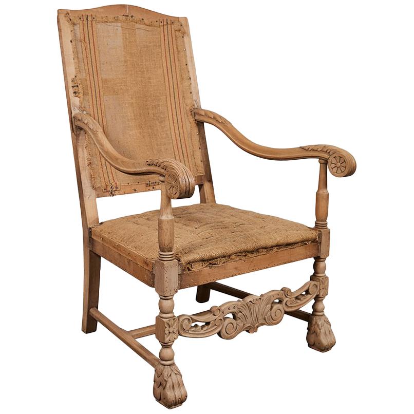 Louis XVI Style Armchair For Sale