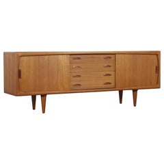 Midcentury Scandinavian Sideboard by H.P. Hansen, Denmark 1960s