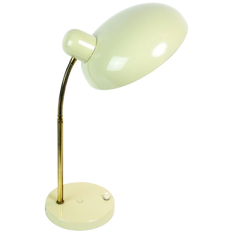 Mint Green Mid Century Modern Desk Lamp 1950s
